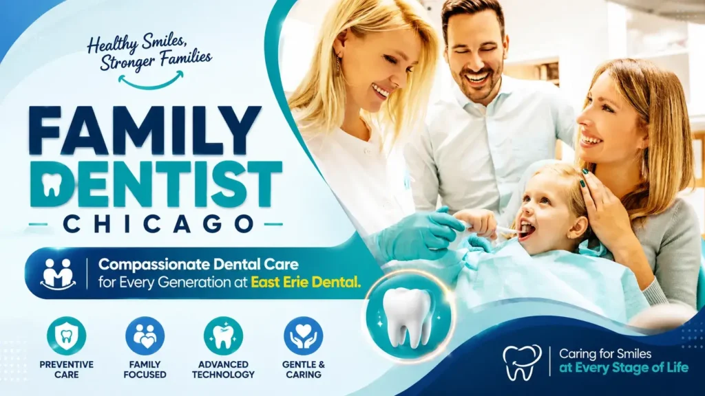 Family Dentist Chicago Compassionate Dental Care for Every Generation at East Erie Dental